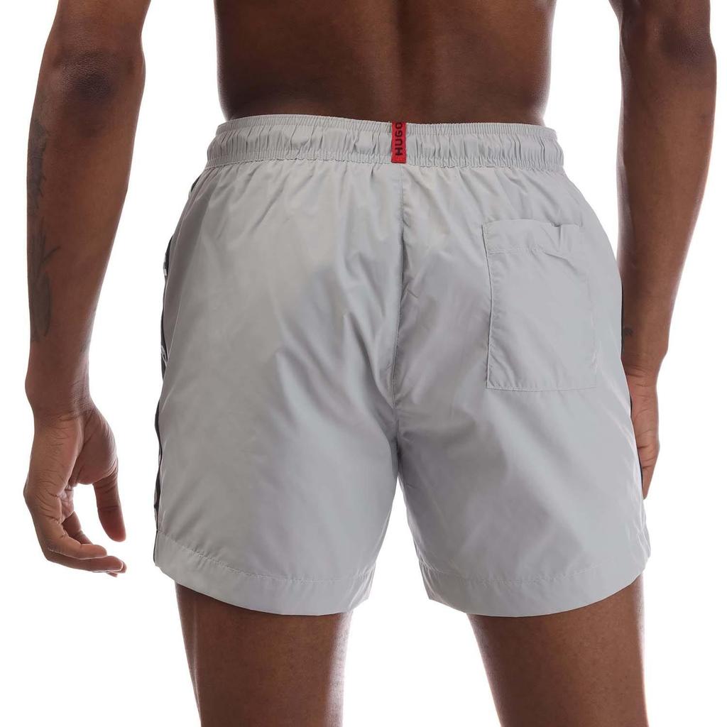 Hugo Mens Fab Tape Logo Swim Shorts