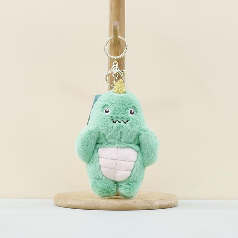 High Quality Pp Cotton Filled Muscle Dinosaur Plush Toy Keychain For Kids And Adults
