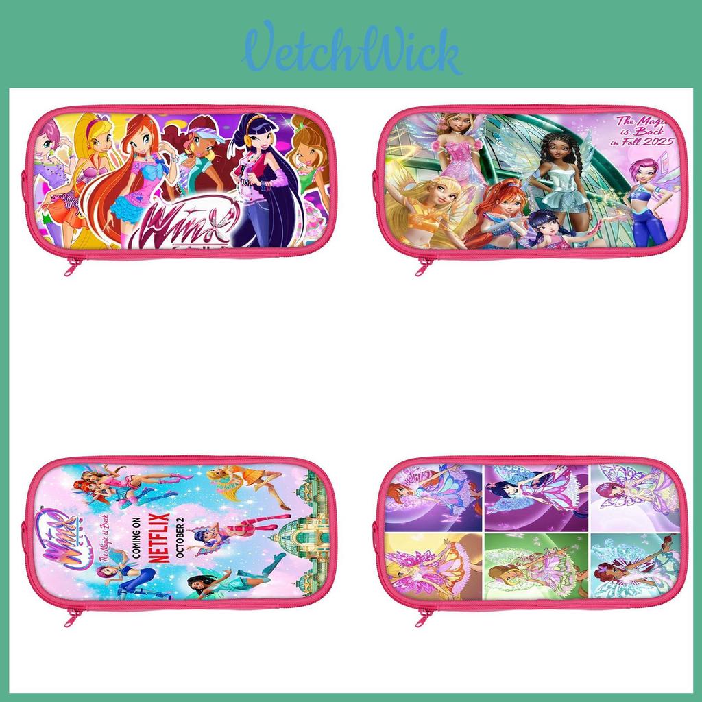 Пенал Winx Club Двухслойный Органайзер для Хранения для Учеников и Детей