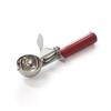 Stainless Steel Ice Cream Scoop, No. 24 Red, 1 Piece, Korean Popular Tableware