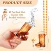 12 шт. Рюмки в виде ковбойских сапог с ожерельем, пластиковые рюмки-ковбойки, свадебные принадлежности для девичника, подарок для гостей, день рождения