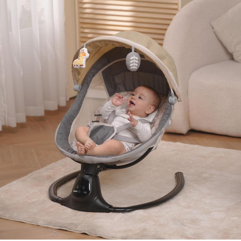 Multifunctional Electric Baby Rocker Cradle: Soothing Chair for Newborns