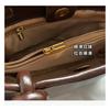 Ielgy Autumn Winter All-Match Fashion Cross-Body Red Portable Shoulder Bucket Bag