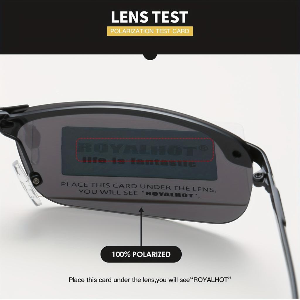 Поляризованные солнцезащитные мужские очки