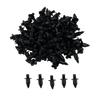 100pcs 6mm Hole Dia ATV Plastic Push In Type Rivets Fastener Pin Clips Fairing Fender For Suzuki Hayabusa GSXR 1300/1000/750/600