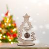 Christmas Wooden Decorations Christmas Tree Christmas Ball Ornaments Creative Desktop Crafts Ornaments