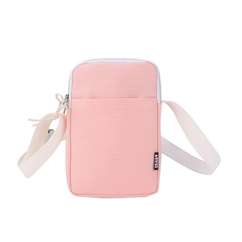 Canvas Mobile Phone Bag Shoulder Bag Cell Phone Purse Crossbody Phone Pouch for Phone Storage