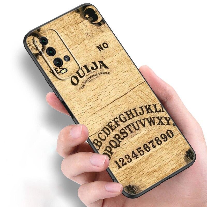 Силиконовый чехол для телефона Witches Moon Tarot Witch Ouija для Xiaomi Redmi Note 11 10 9 8 Pro 11T 10T 10S 9S 8T 9 9A 9C 9T, черный чехол