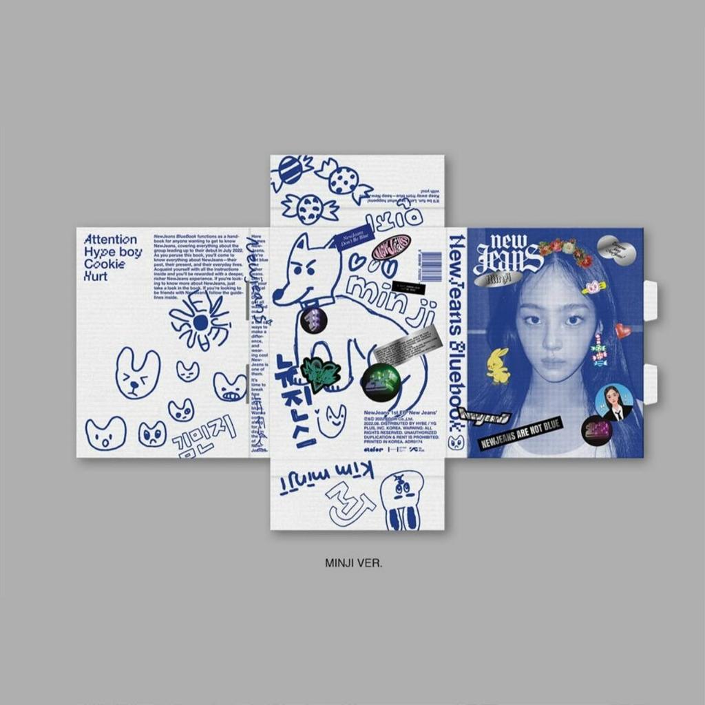 NewJeans Новые джинсы / 1-й EP-альбом (Синяя книга вер.)