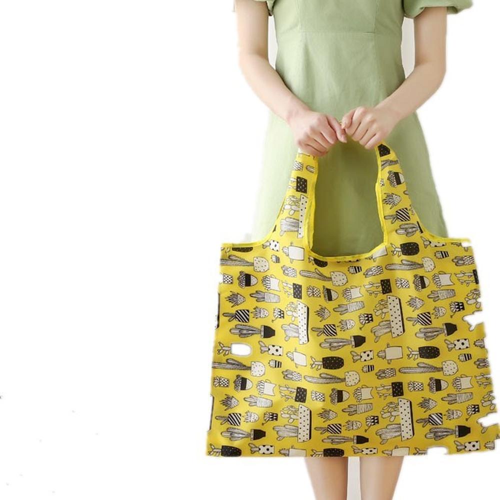 Многоразовые складные сумки для покупок, большие размеры, высокое качество, легкая складная сумка-тоут с ручкой, женская сумка на плечо