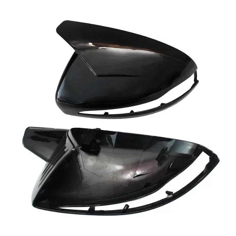 Mirror Caps Glossy Black Cover Car Accessorie For Mercedes-Benz E GLC S C Class W205 W213 X253 W222 W238