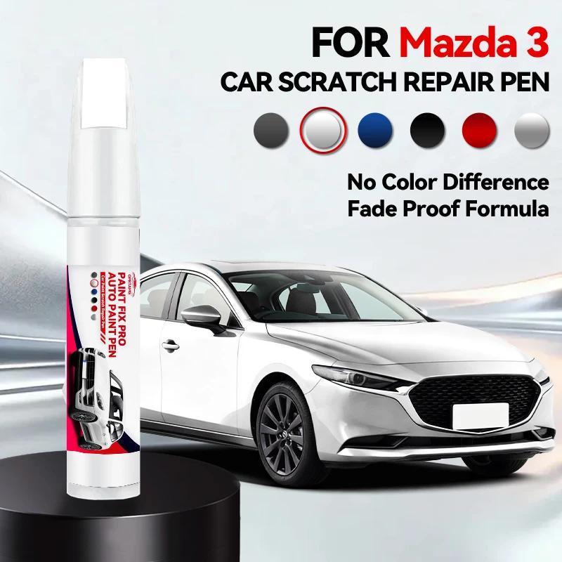 Car Exclusive Purpose For Mazda 3 2003-2025 BK BL BM BP Paint Repair Pen Touch Up Scratch Remover DIY Auto Accessories Black Whi