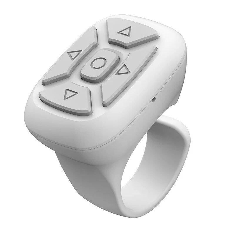 Wireless Bluetooth Mobile Selfie Lazy Instant Music Video Remote Control Ring Mobile Phone Bluetooth Controller For Xiaomi Apple