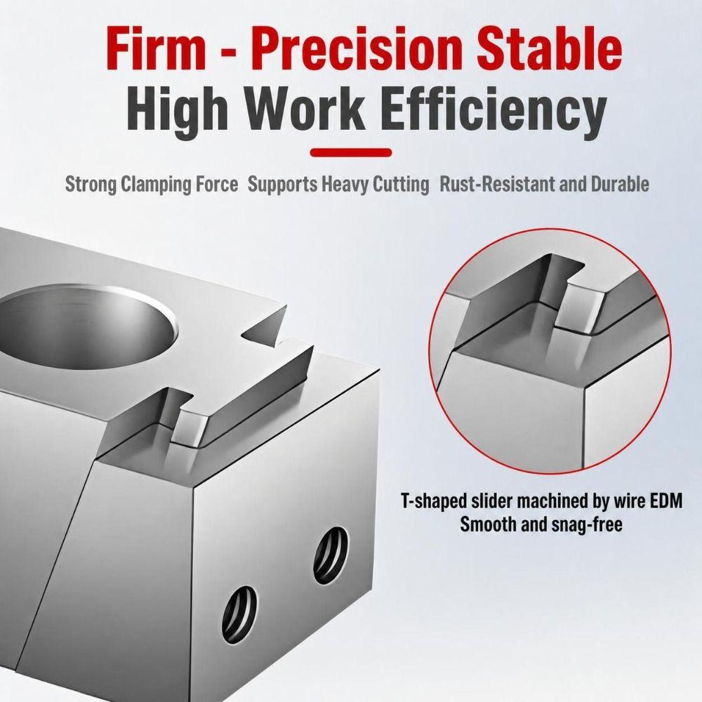 Manual CNC Expansion Clamp Mold Steel Workholding Clamp Workholding Applications