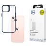 Satynowe Etui 3Mk Satin Armor Case+ Do Iphone 15, Niebieskie