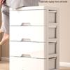 Пластиковый шкаф для хранения с пятью ящиками для организации дома