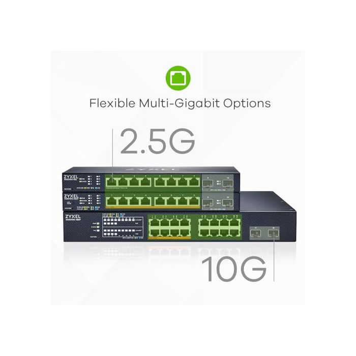 ZyXEL Zyxel XMG1915-18EP, 16-p