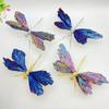 Natural Electroplated Blue Dragonflys Decor Collection Natural Home Decor Dragonflys Statue Crystals Dragonflys Gift For Women