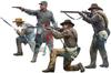 Master Box Гражданская война пехота Конфедерации 4 солдата 1860-е годы пластиковая модель MB35081 1/35