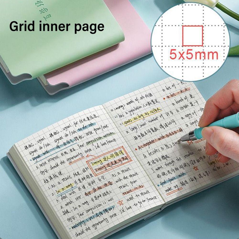Mini Pocket Notepad Grid Page Agenda Book High Quality Diary Weekly Planner Students