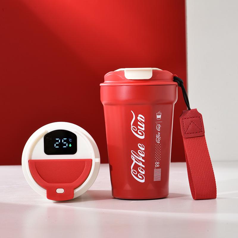 "Smart Temperature Classic Coffee Cup: Portable & Stylish 316 Stainless Steel Event Gift"