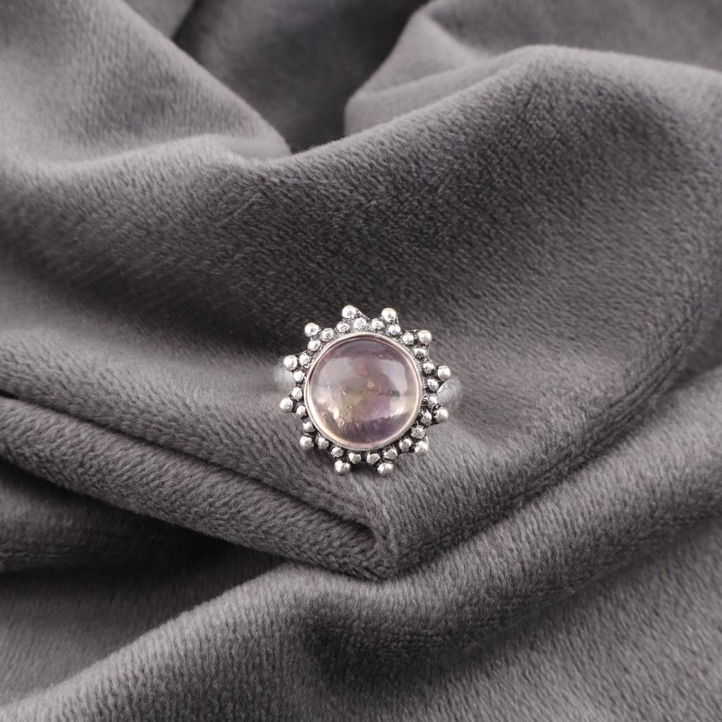 Подвеска с аметрином, Ювелирное изделие из стерлингового серебра 925 пробы, Кольцо ручной работы, Для подарка на День благодарения