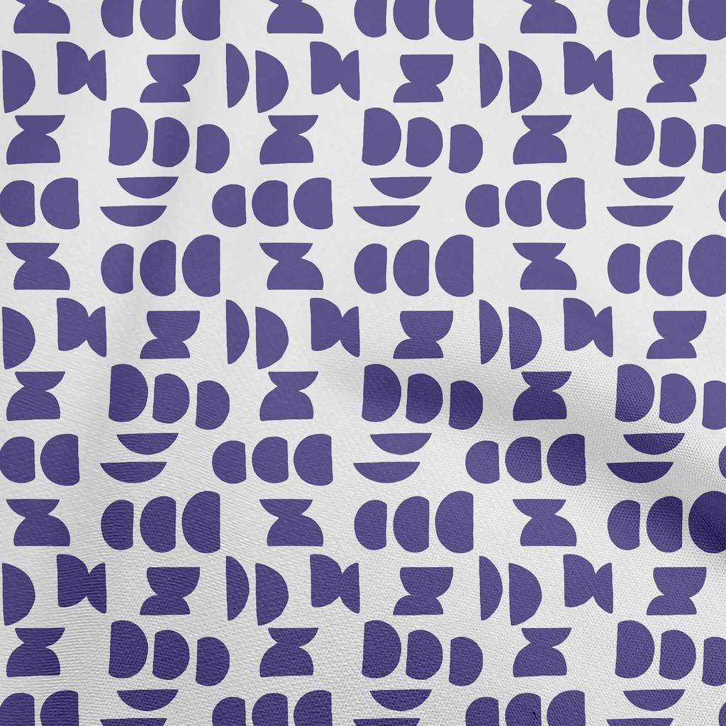 oneOone Cotton Flex Brown Fabric Geometric Sewing Material Print Fabric By The Yard 40 Inch