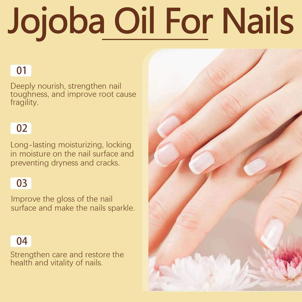 Jojoba Oil For Skin, Hair, Nails, Cuticles - Unrefined & Hexane Free, Natural Moisturizer Jojoba Carrier Oil Facial Oil Gua Sha Massage 15ml