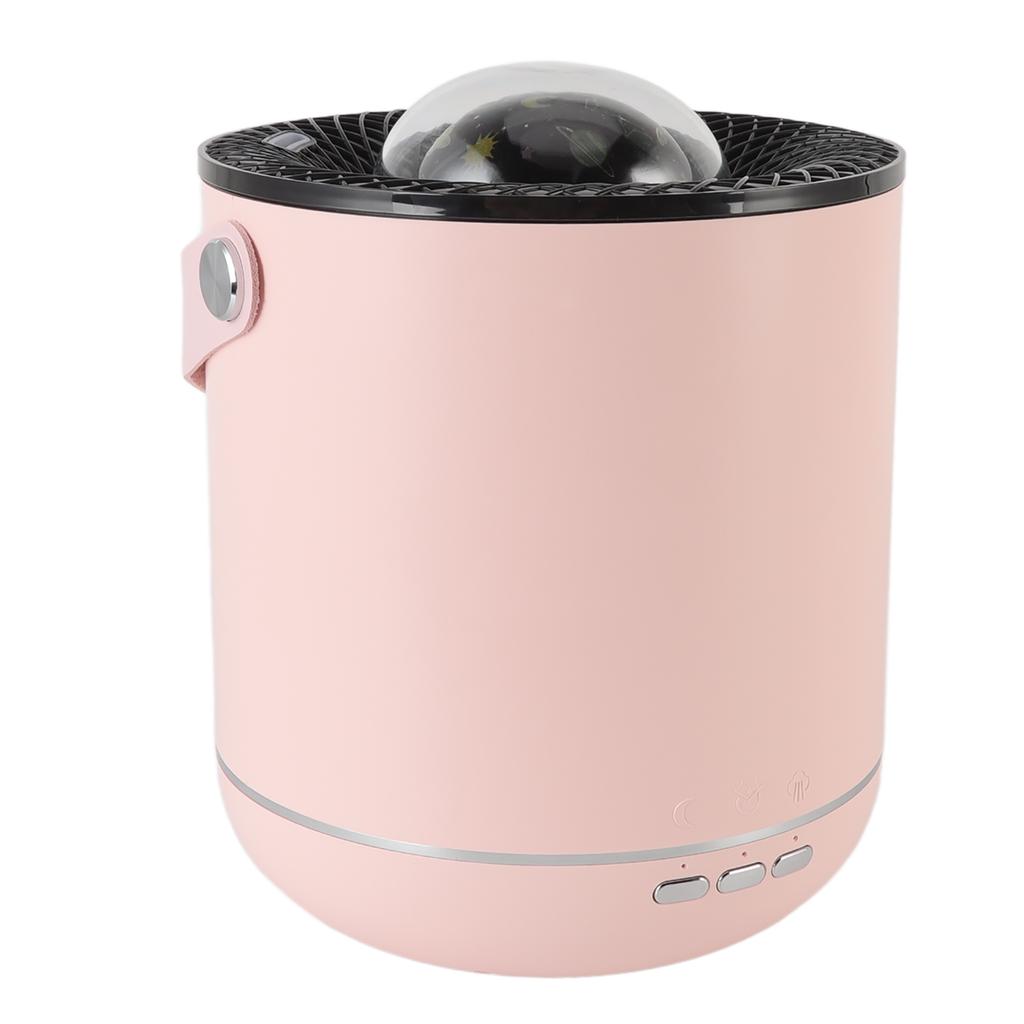 Увлажнитель воздуха с лампой-проектором 450 мл, динамическое вращение на 360 градусов, ультразвуковой диффузор для эфирных масел с ночником