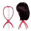 Plastic DIY Wig Stand Stable Portable Folding Stand Holder for Short Wig