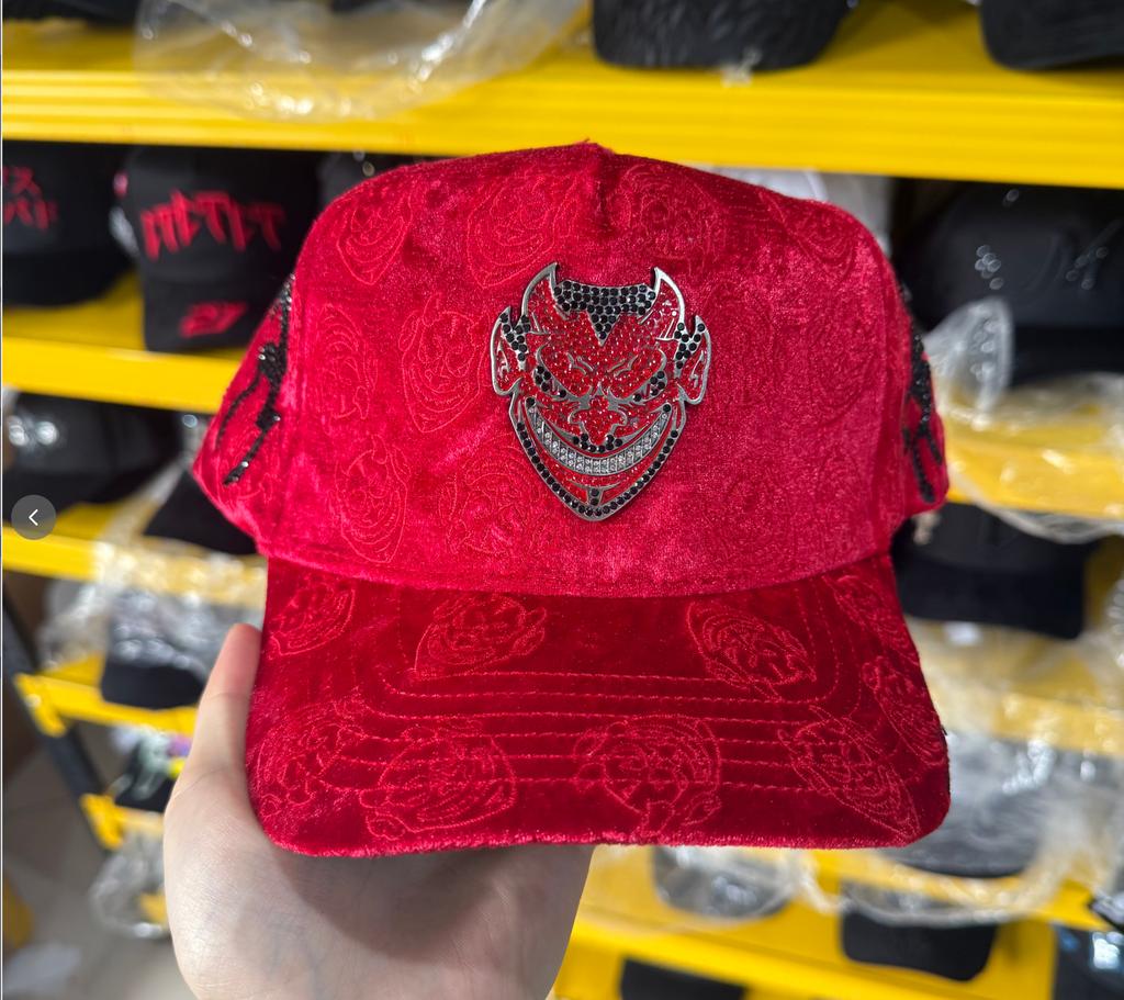 High Quality 5-Panel Curved Brim Baseball Cap with Rhinestone Embellishments Terry Fabric Dobby Style-Sporty Unisex Adult Hat