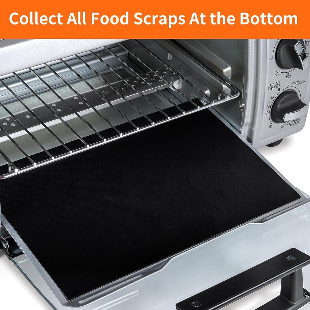 4 Pack Air Fryer Liners for Nuwave Bravo Air Fryer Toaster Smart Oven, Baking Mat Air Fryer Liners Reble Compatible with Nuwave 30-QT XL Capacity