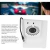 Вентилятор охлаждения RGB с защитной пластиной для PS5 Slim Digital/Disc, автоматическая регулировка скорости с помощью датчика температуры, 3 ручных скорости вентилятора и концентраторы USB3.0, система охлаждения