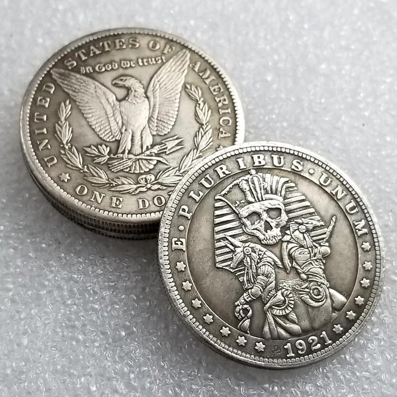 1921 HOBO USA United State Commemorative Collectible Souvenirs Silver Coins