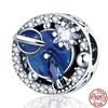 Charm Plata De Ley 925 Suitable Bracelet 925 Sterling Silver Kitten Galaxy Series Beaded Women's Diy Jewelry