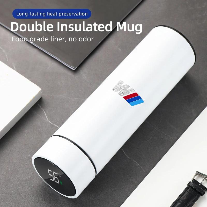 2025 Office Home Mug Thermal Tumbler Outdoor Insulated Cup Water Bottle For BMW M Power Sport M1 M3 M4 M5 M6 E90 E39 F30 F10