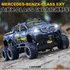 1:28 Mercedes-Benz X-Class EXY 6X6 Пикап Внедорожник Металлическая Литая Модель автомобиля Звук Свет Коллекция Игрушки для Детей Подарки A90