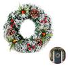 Wall Christmas Hanging Wreath Xmas Party Door Home Trees Garland Decor Ornament