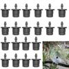 50 шт. Капельницы для полива Регулируемые микродождеватели 360 градусов Круговое распыление Система полива Дождеватели для цветника Сада Газона