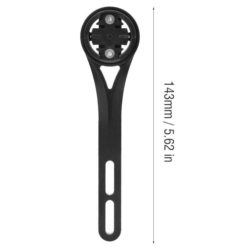 Aluminum Alloy Bike Computer Mount Black Cycling Computer Bracket Bicycle Riding