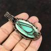 Evil Eye Chrysoprase Copper Pendant Copper Wire Wrapped Jewelry Gemstone Jewelry Rainbow Moonstone Jewelry Gift For Mother Evil Eye Jewelry
