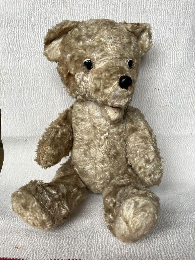 [Б/У] Плюшевые мишки, найденные на словенском блошином рынке. Словенский антиквариат.