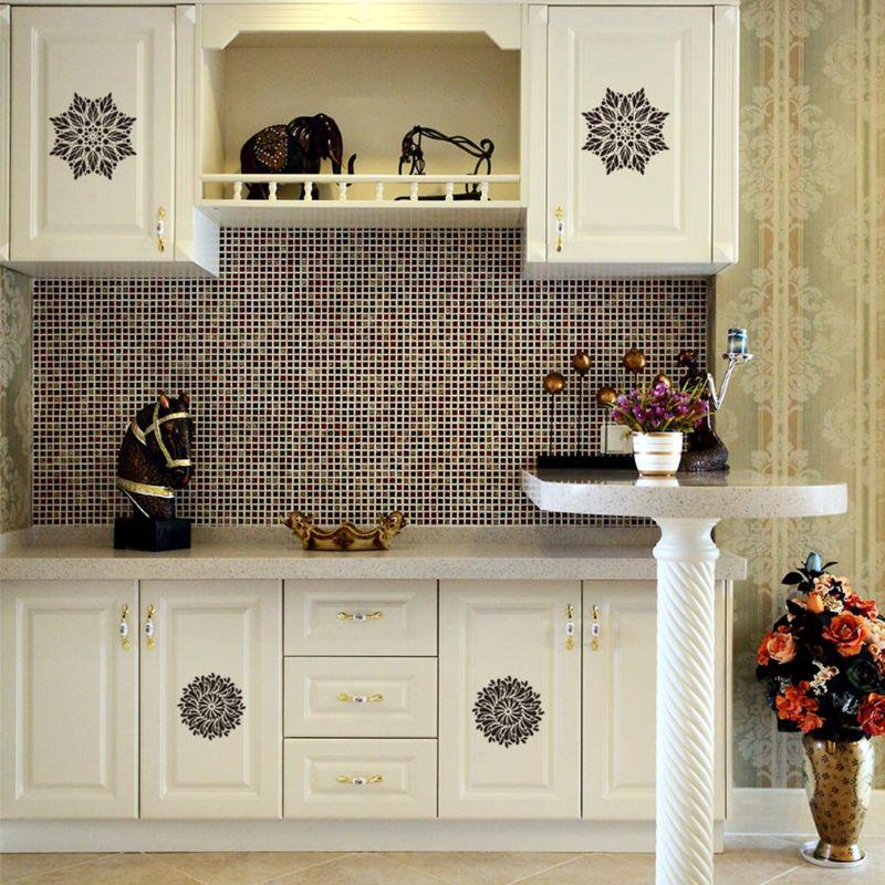 НОВЫЙ 16 шт./компл. трафареты с мандалой DIY шаблон для рисования настенная живопись для деревянной плитки в стиле рок украшение дома