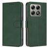 For Xiaomi 15T Leather Case Solid Color Phone Cover with Wallet