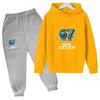 Autumn Tracksuit Fashion 67 Print Kid's Clothes Hoodie+Pants Suit 2pcs Set Boy Girl Children's Set Holiday Gifts 3-12 Years