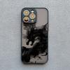 Чехол для телефона Ins Дракон Акварельные чернила Масляная живопись Для iPhone 15 12 13 14 11 Pro Max Mini 7 8 Plus SE2 XR XS X Новый Креативный чехол