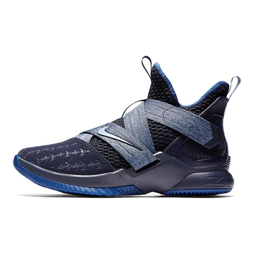 Nike Кроссовки LeBron Zoom Soldier 12 Чернёный синий AO2609-401