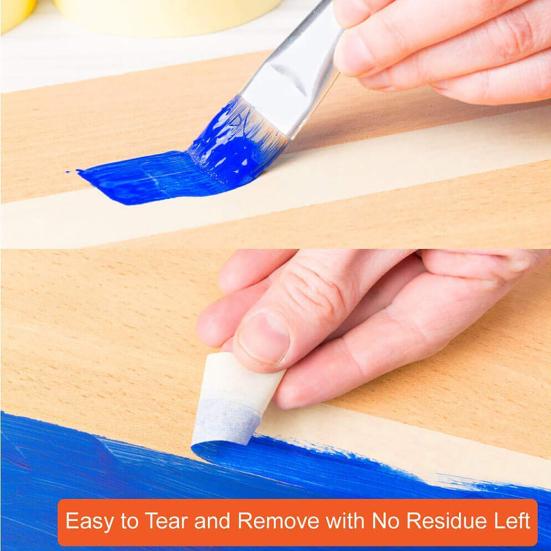 48 Rolls Washi Tapes Rainbow Colors Decorative Tapes 15mm Wide Colored Masking Tape for Journal Book Planner Scrapbooking DIY Arts Crafts