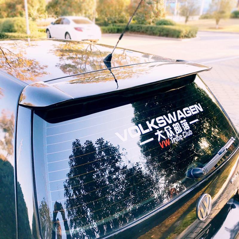 Для Volkswagen VW GOLF 4 Спойлер на крышу 1998-2004 Mk4 Материал ABS Неокрашенный Цвет Спойлер-губа на задний багажник Крыло