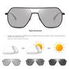 Color-changing Shades for Men UV-resistant Men's Pochromic Polarized Sunglasses Day and Night Eyewear